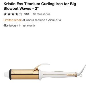 Kristin Ess Titanium Curling Iron